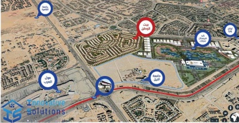 شقق للبيع بقلب الشيخ زايد ببيت الوطن