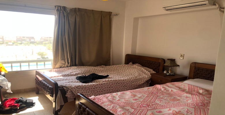 شاليه للايجار في مارينا وادي دجله العين السخنة 3 غرف