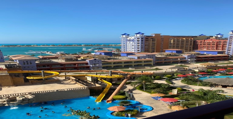 شالية للايجار فى بورتو مارينا (الساحل الشمالى ) , Chalet for rent in Porto Marina (North Coast)