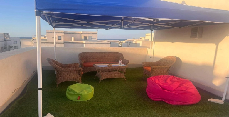 ايجار شاليه بالساحل الشمالي امواج - Chalet for rent in North Coast Amwaj