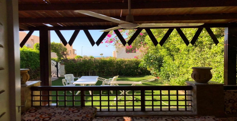 شالية في مارينا ارضي بجاردن 3 غرف