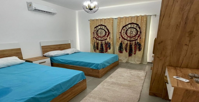 شاليه ايجار بالساحل الشمالي ( امواج ) / Chalet for rent in the North Coast (Amwaj)