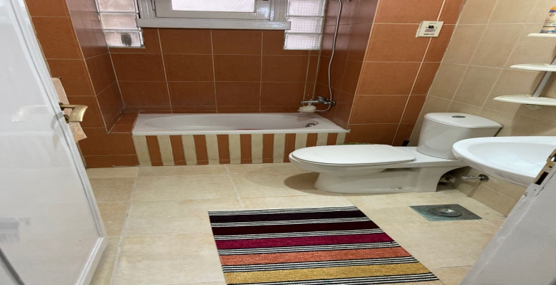 شقة مفروشة للبيع  بالمهندسين موقع متميز جدا بالفرش وديكورات جديدة سوبر لوكس  3 غرف