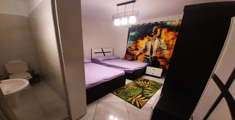 شاليه للايجار4 غرف --  بالساحل الشمالي -- مراسي بلانكا