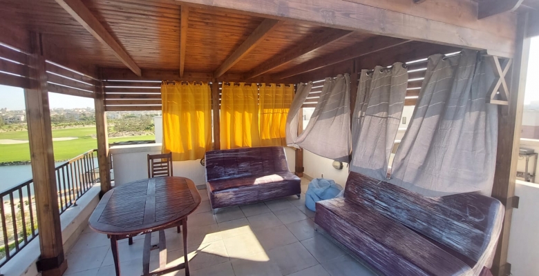 شاليه للايجار4 غرف --  بالساحل الشمالي -- مراسي بلانكا