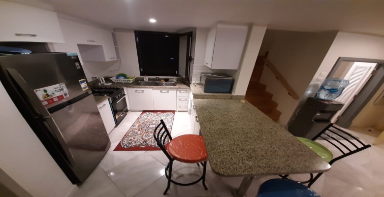 شاليه للايجار4 غرف --  بالساحل الشمالي -- مراسي بلانكا