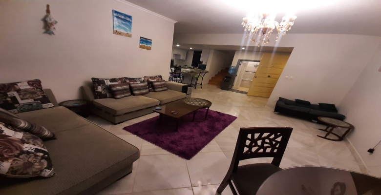 شاليه للايجار4 غرف --  بالساحل الشمالي -- مراسي بلانكا