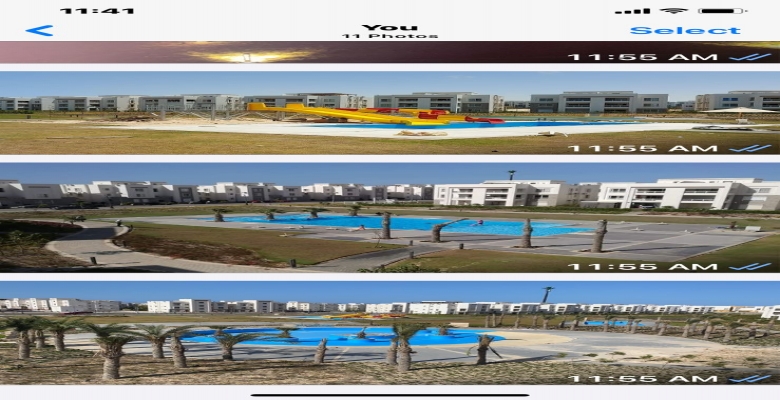 ايجار شالية بقرية سيدي عبدالرحمن.امواج-  Rent a chalet in the village of Sidi Abdel Rahman, Amwaj