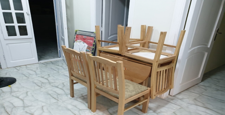 ايجار شالية في الساحل الشمالي بقرية اللوتس 2 غرفه