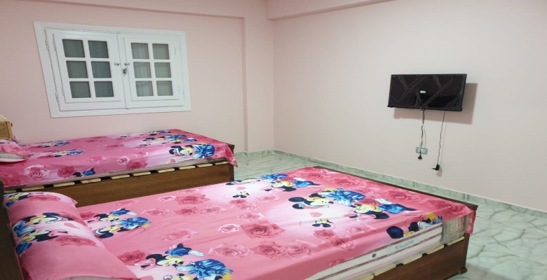 ايجار شالية في الساحل الشمالي بقرية اللوتس 2 غرفه