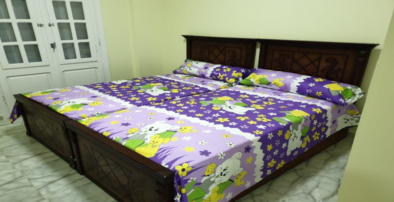 ايجار شالية في الساحل الشمالي بقرية اللوتس 2 غرفه