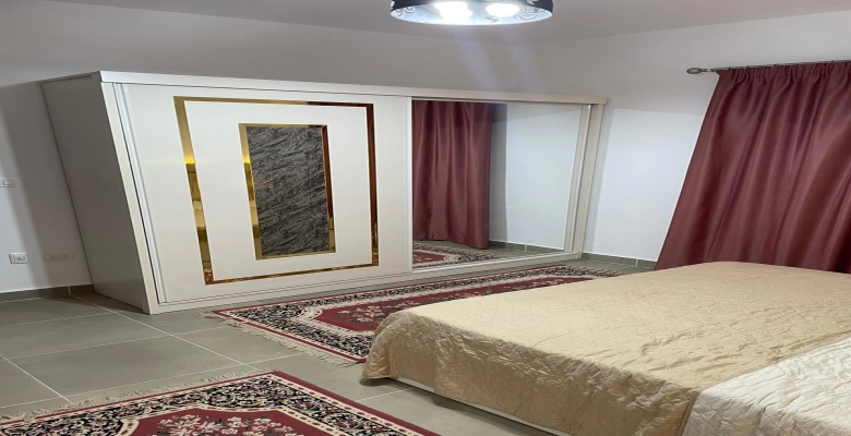 شالية بنتهاوس للإيجار قريه امواج الساحل الشمالي / Penthouse chalet for rent in Amwaj North Coast