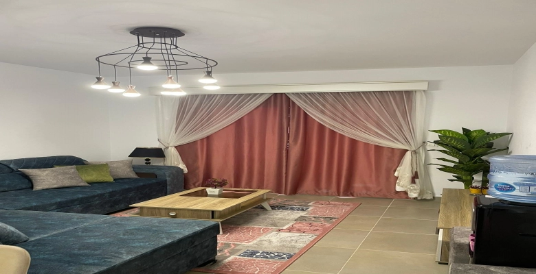 شالية بنتهاوس للإيجار قريه امواج الساحل الشمالي / Penthouse chalet for rent in Amwaj North Coast