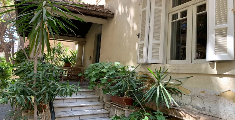 فيلا للايجار في الزمالك دور أول وثاني بجراج