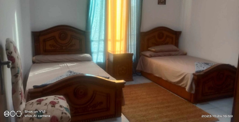 شاليه للإيجار سيدي عبد الرحمن امواج الساحل الشمالي Chalet for rent Sidi Abdel Rahman Amwaj North Coast