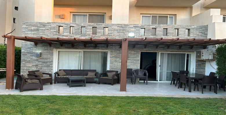شاليه للإيجار قرية امواج الساحل الشمالي سيدي عبد الرحمن Chalet for rent in Amwaj Village