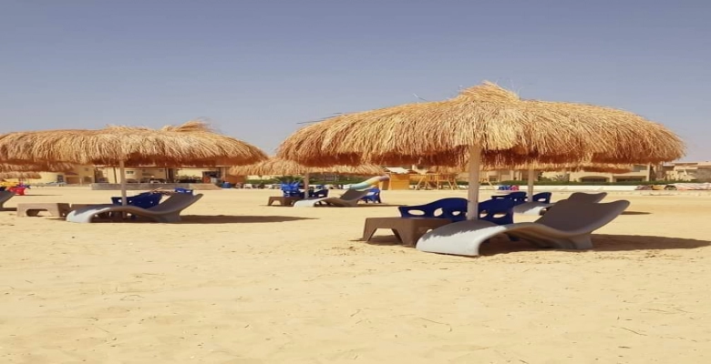 شاليه للايجار بقرية اكواريوس - العين السخنة