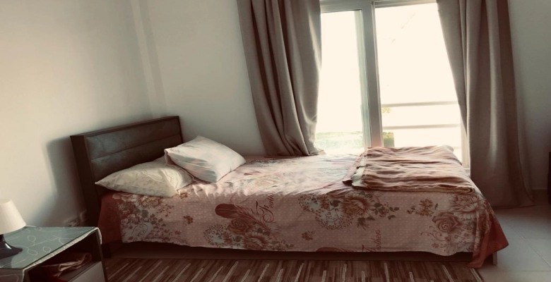 شاليه للايجار بقرية أمواج - الساحل الشمالي / A chalet is available for rent in Amwaj Village, North Coas