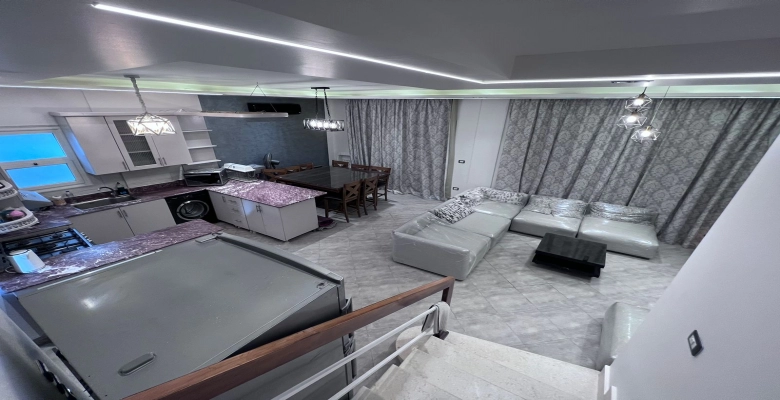 شاليه للايجار بقرية امواج - الساحل الشمالي / A chalet In Amawj Village - North Coast For Rent