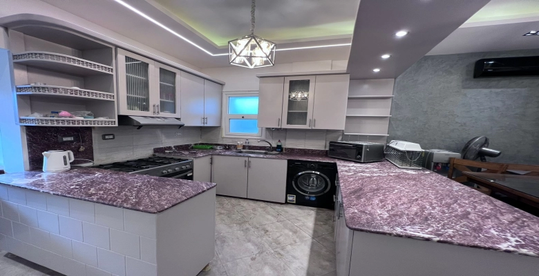 شاليه للايجار بقرية امواج - الساحل الشمالي / A chalet In Amawj Village - North Coast For Rent