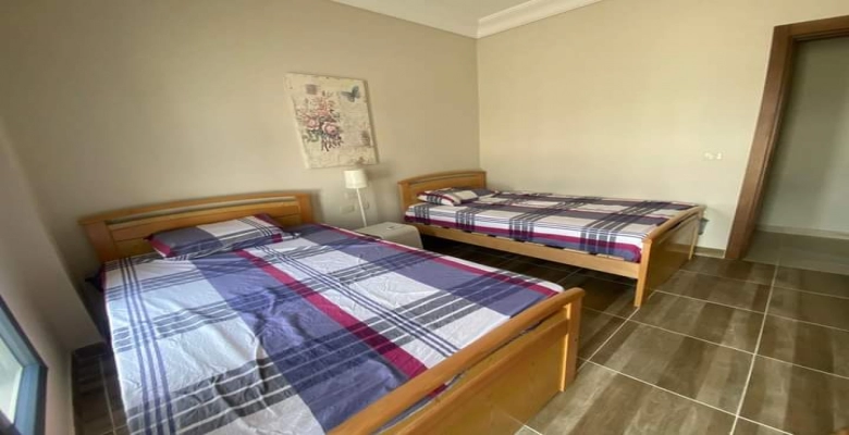 شاليه للايجار في لافيستا راس الحكمة - / A chalet for rent in La Vista ras Al Hikma -