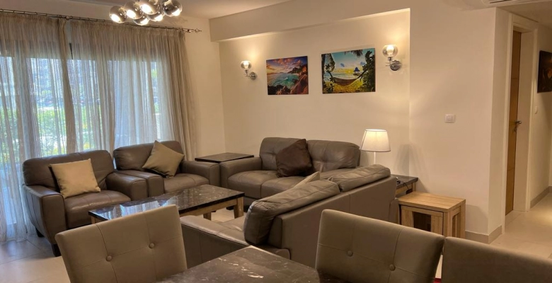 شاليه للايجار بالساحل الشمالي ( مراسي ) / Chalet for rent in the North Coast (Marassi)