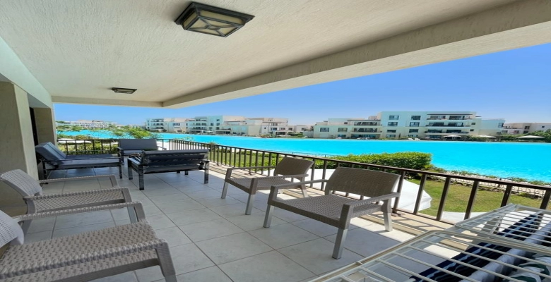 شاليه للايجار بالساحل الشمالي ( مراسي بلانكا ) / Chalet for rent in the North Coast (Marassi Blanca)