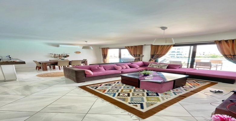 شاليه للايجار بالساحل الشمالي ( مراسي بلانكا ) / Chalet for rent in the North Coast (Marassi Blanca)