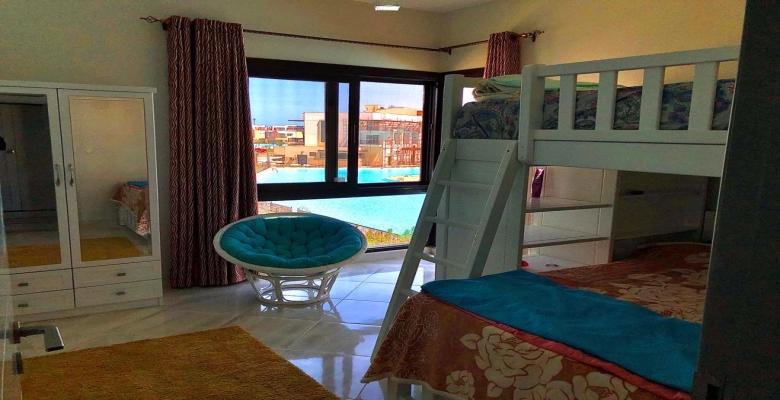 شاليه للايجار في مراسي بلانكا 3 غرف