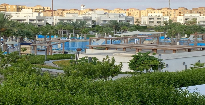 شالية للإيجار فى قرية امواج الساحل الشمالي | Amwaj