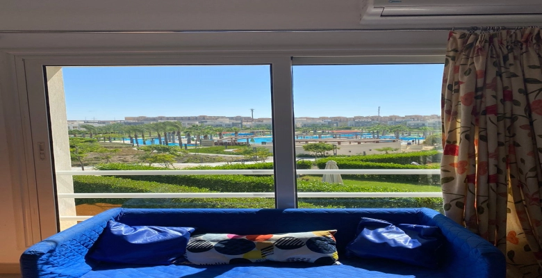 شالية للإيجار فى قرية امواج الساحل الشمالي | Amwaj