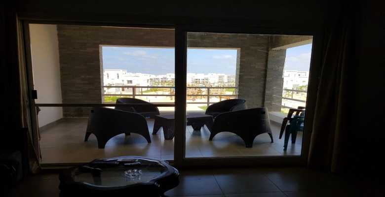 شالية للايجار فى قريه امواج  - موقع مميز | الجمهورية للعقارات