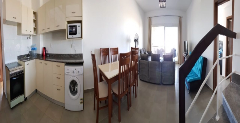 شالية للايجار فى قريه امواج  - موقع مميز | الجمهورية للعقارات