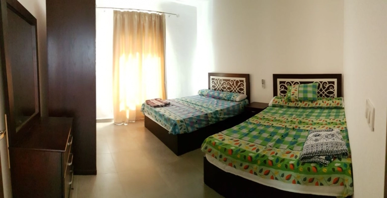 شالية للايجار فى قريه امواج  - موقع مميز | الجمهورية للعقارات