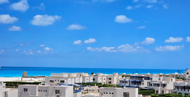 شالية للإيجار في قرية ريماس الساحل الشمالي Chalet for rent in Remas Village, North Coast