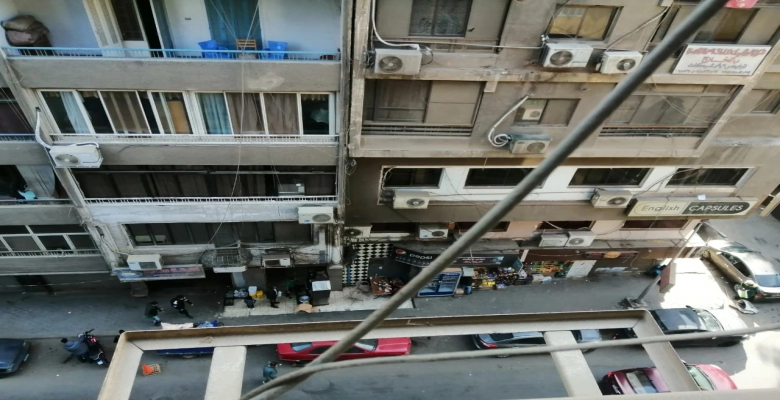 شقة للبيع في الدقي شارع هارون متفرع من ميدان المساحه 135 متر .Apartment for sale in Dokki