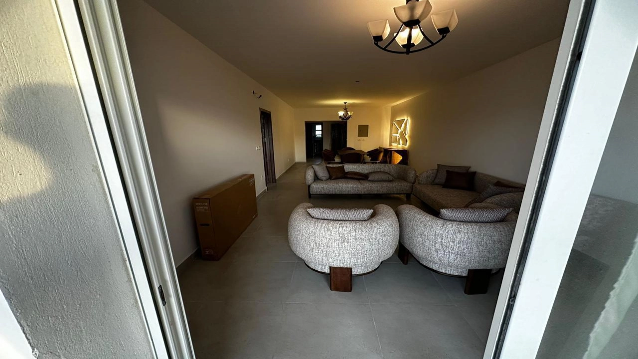 شالية للايجار في امواج 3غرف