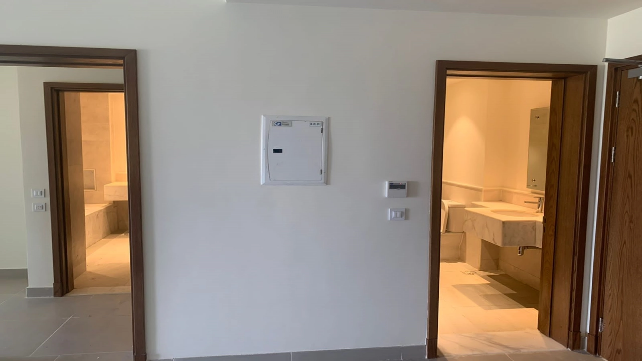 شالية غرفتين للايجار بالساحل الشمالي قرية مراسي (مارينا ويست)