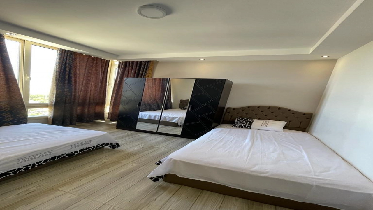 شالية للإيجار في قرية هاسيندا باي الساحل الشمالي 3 غرف نوم