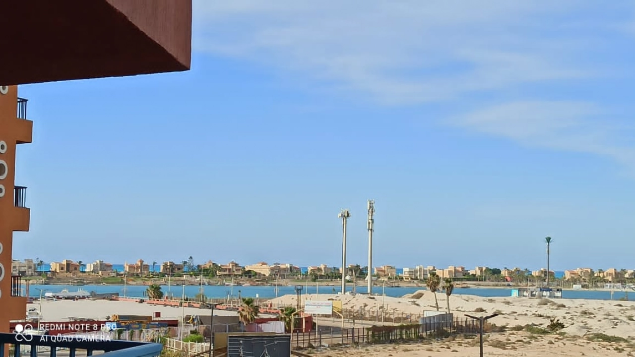 شاليه للايجار في بورتو مارينا الساحل الشمالي 3غرف