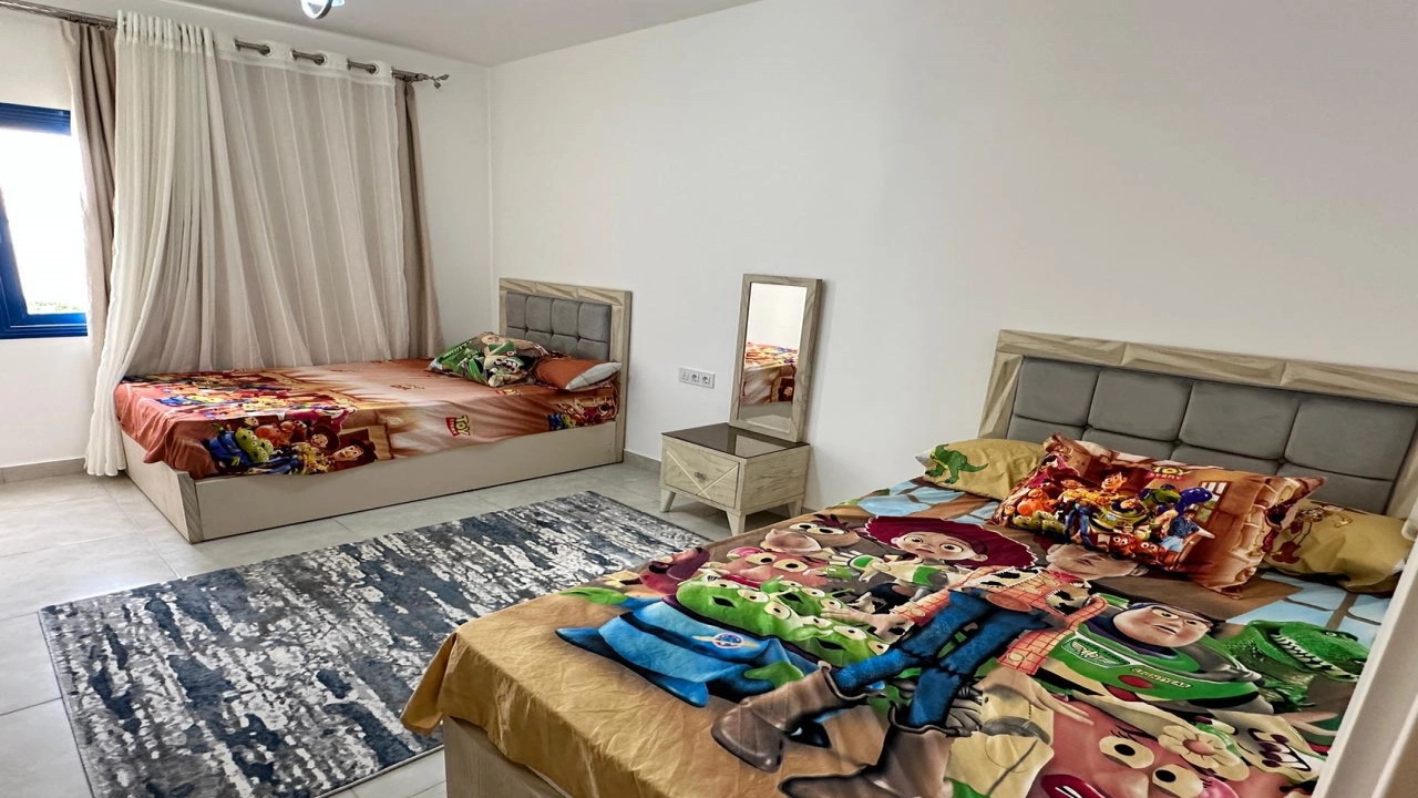 شاليه للايجار في مراسي جريك الساحل الشمالي غرفتين