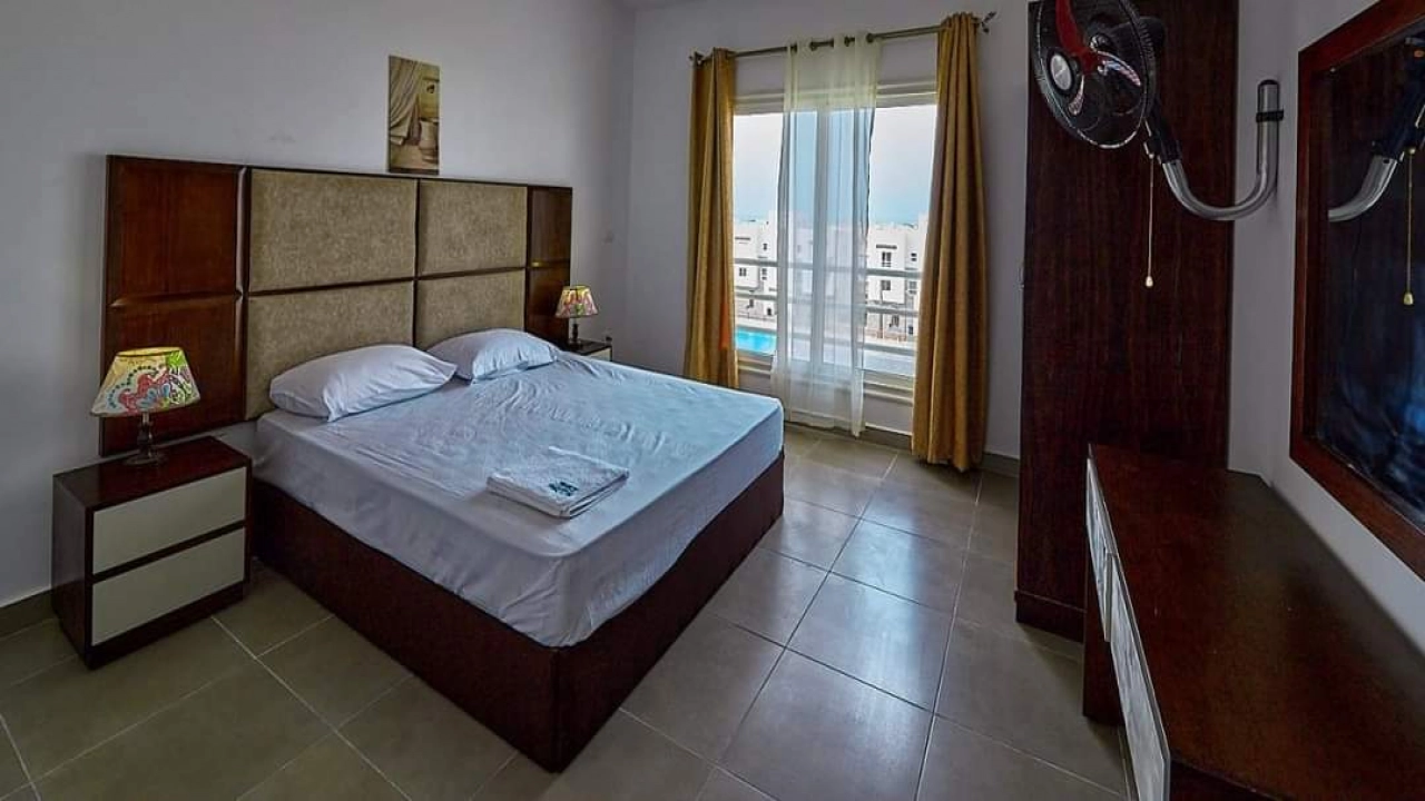 شاليه للايجار فى امواج الساحل الشمالي غرفتين