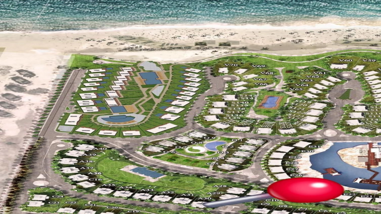 بيع شالية في امواج الساحل الشمالي