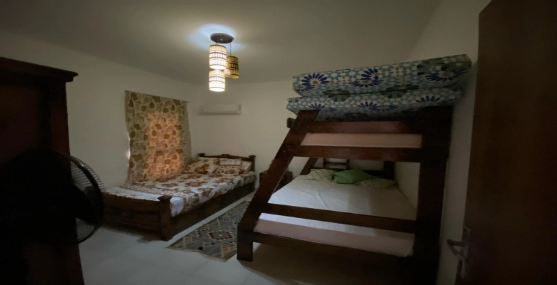 شالية للإيجار في قرية امواج الساحل الشمالي Chalet for rent in Amwaj North Coast Village