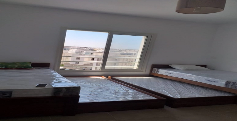 شاليه للإيجار في قرية امواج الساحل الشمالي  Chalet for rent in Amwaj North Coast Village