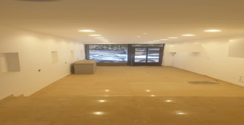 محل مساحة 50متر بشارع محمد مظهر/ 50 sqm shop on Ahmed Al Mazhar Street