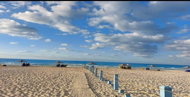 شالية للإيجار في قرية رمسيس الساحل الشماليِ الكيلو 45 Chalet for rent in Ramses Village, North Coast