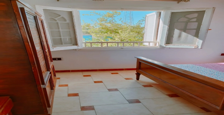 شالية للإيجار في قرية رمسيس الساحل الشماليِ الكيلو 45 Chalet for rent in Ramses Village, North Coast