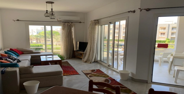 شاليه للايجار في امواج 2 غرفه