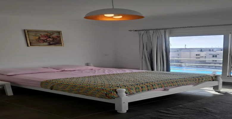 متاح شاليه مميز للايجار بقريه أمواج 3 غرف